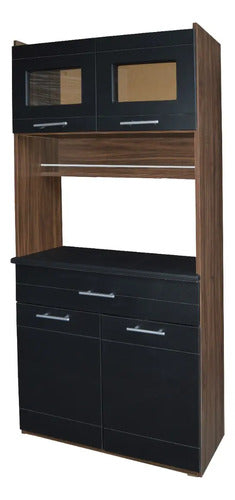 Mueble para Cocina Modelo España Chocolate
