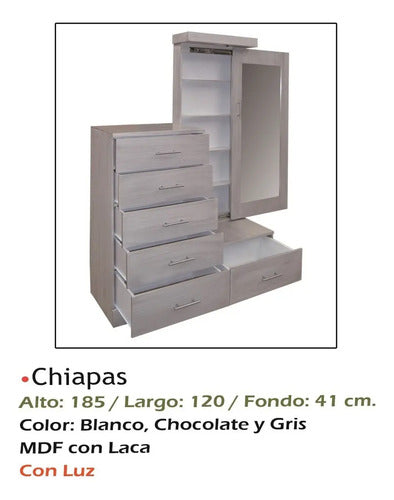 Tocador Modelo Chiapas Gris