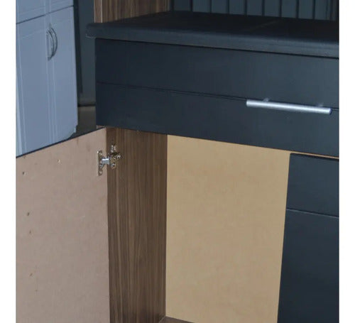 Mueble para Cocina Modelo España Chocolate