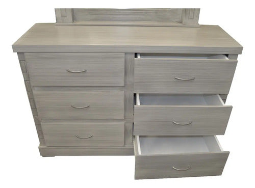 Tocador Modelo Estefania Gris