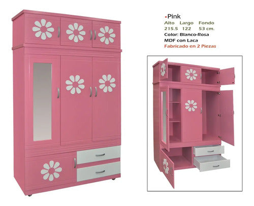 Ropero Modelo Pink