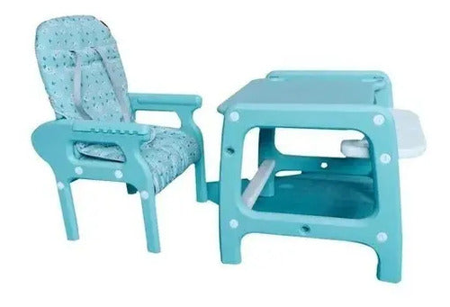 Silla Alta D'bebe Modelo Multiconfort Verde