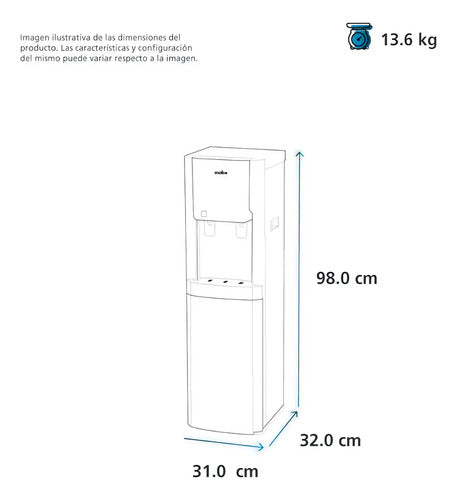 Enfriador de Bebidas Mabe Modelo Emdpccb3