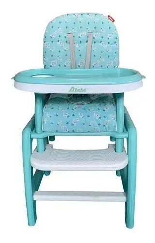 Silla Alta D'bebe Modelo Multiconfort Verde