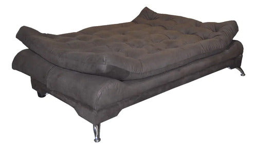 Sofá Cama Modelo Canoa Chocolate