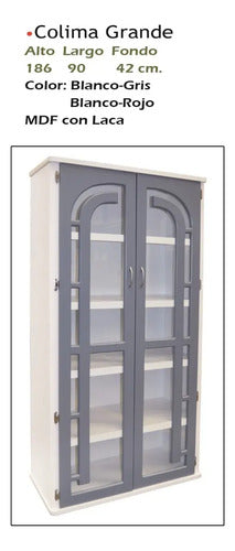 Mueble para Cocina Modelo Colima Grande Gris