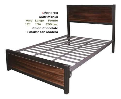 Cama Modelo Monarca Matrimonial