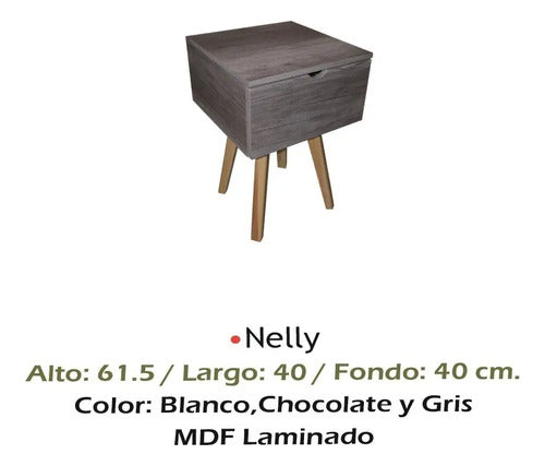 Buró Modelo Nelly Gris