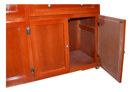 Vitrina Modelo Guam Caoba