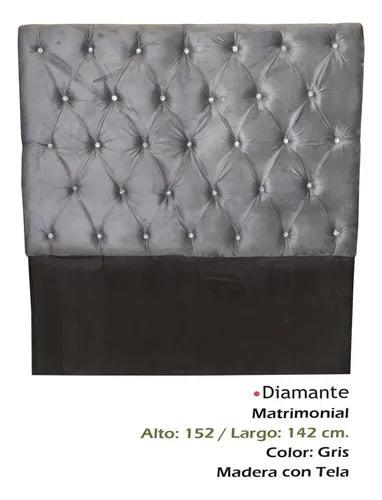 Cabecera Modelo Diamante Matrimonial