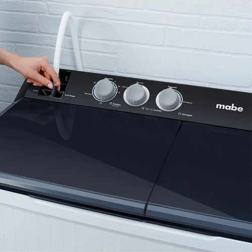 Lavadora Dos Tinas Mabe Modelo Lmdx2224hbab0