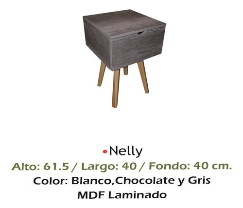 Buró Modelo Nelly Gris