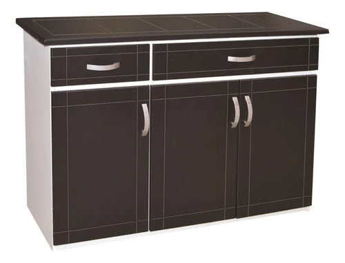 Base para Cocina Modelo Brasil Chocolate