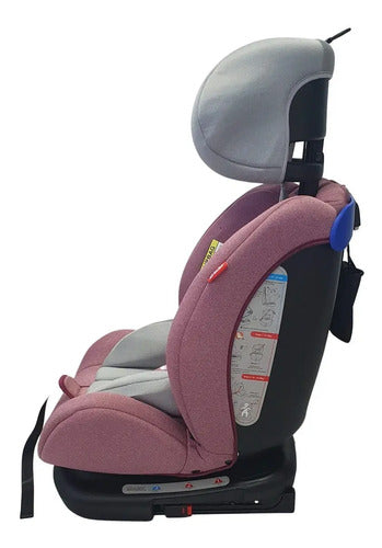Autoasiento D'bebe Modelo Mare Travel Rosa