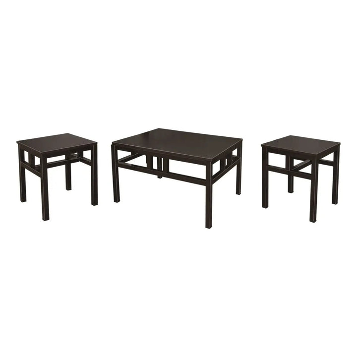 Juego de Mesa de Centro y Laterales Modelo Tula