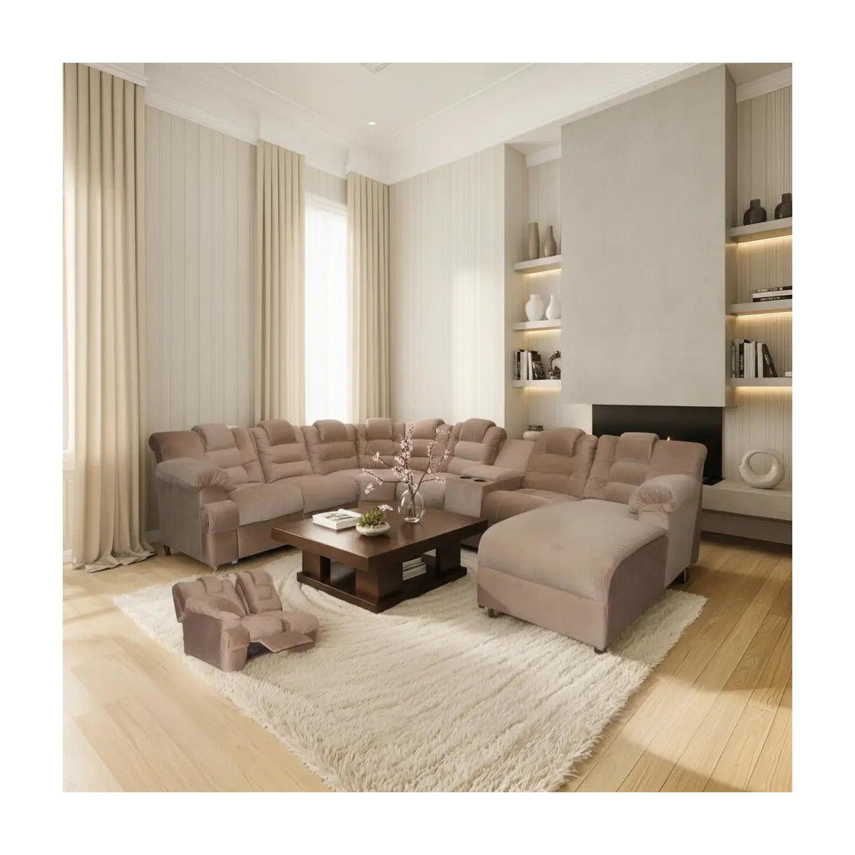 Sala Modelo Renata Chaise Longue