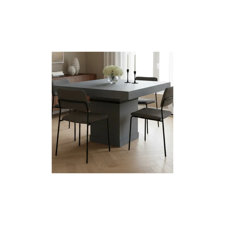 Base y Cubierta para Antecomedor Modelo Missi para 4 Sillas