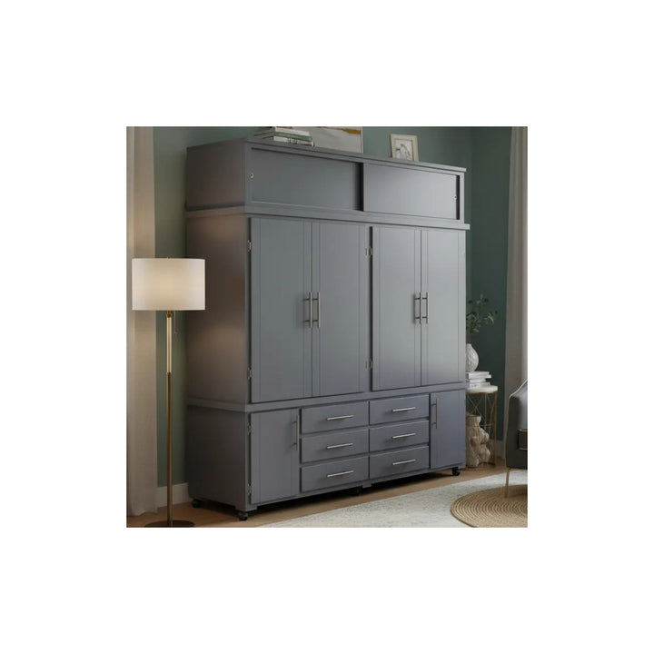 Ropero Modelo Italiano Gris