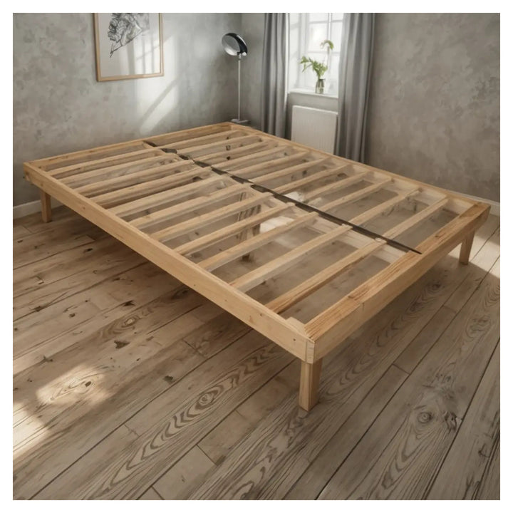 Base para Cama Modelo Polo Matrimonial Natural