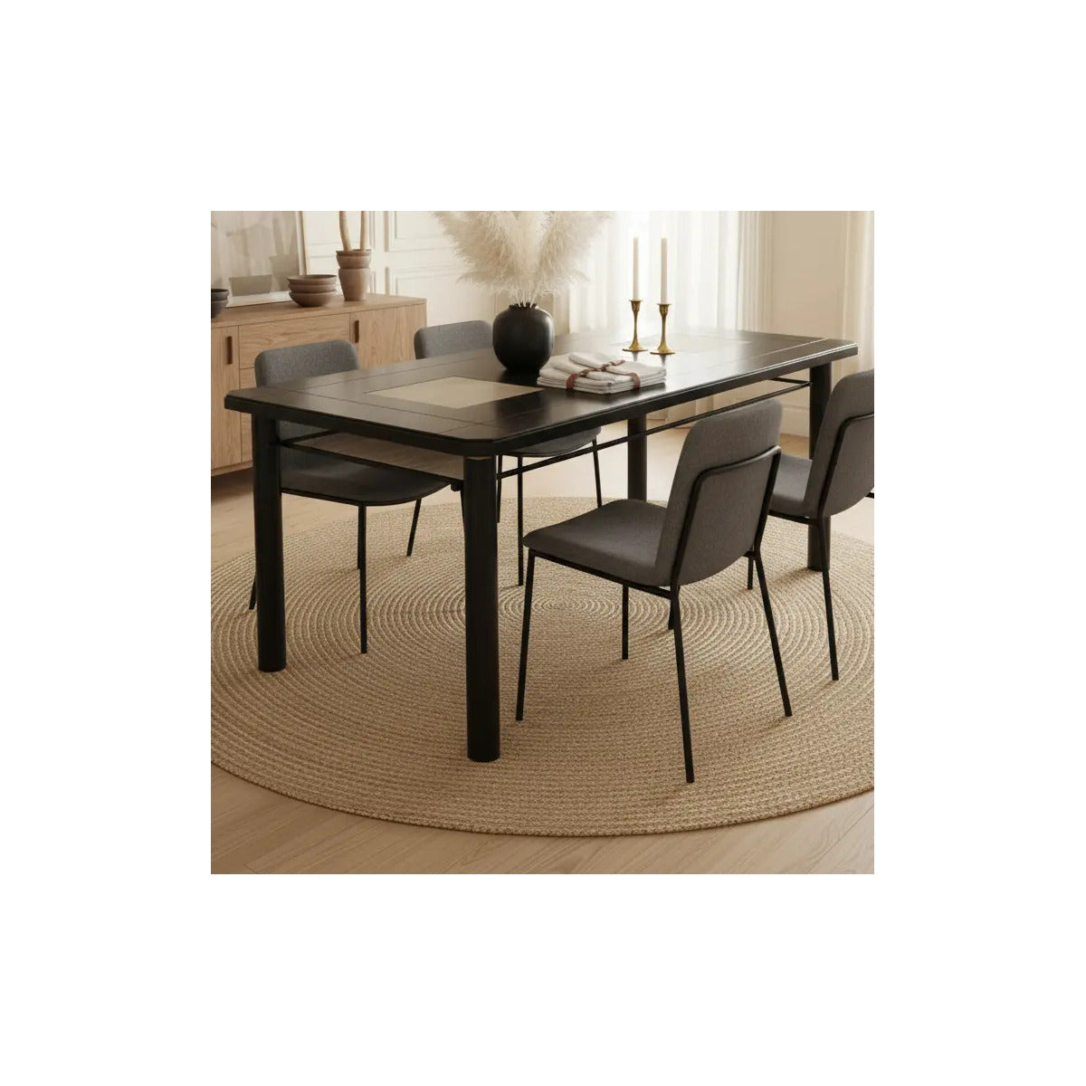 Base y Cubierta para Antecomedor Modelo Ibiza para 8 Sillas
