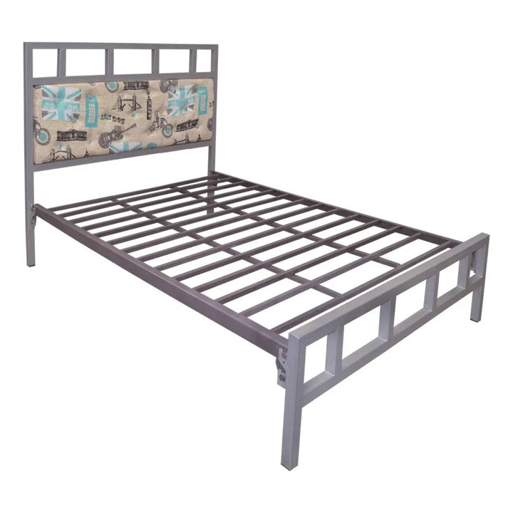 Cama Modelo Berlina Matrimonial Gris