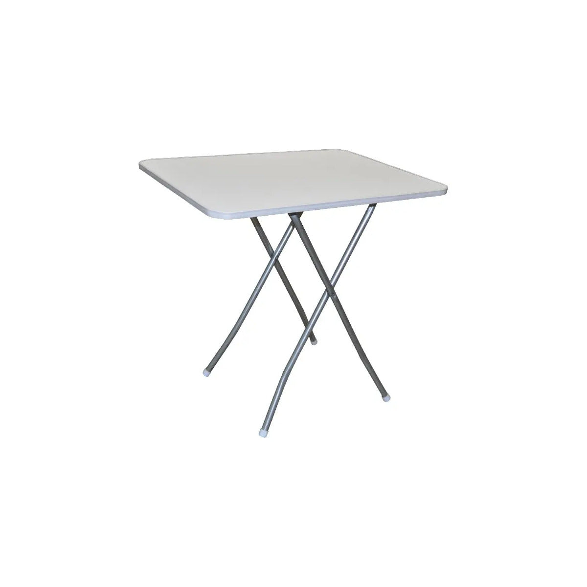 Mesa Plegable Modelo Blanca Pata Galvanizada