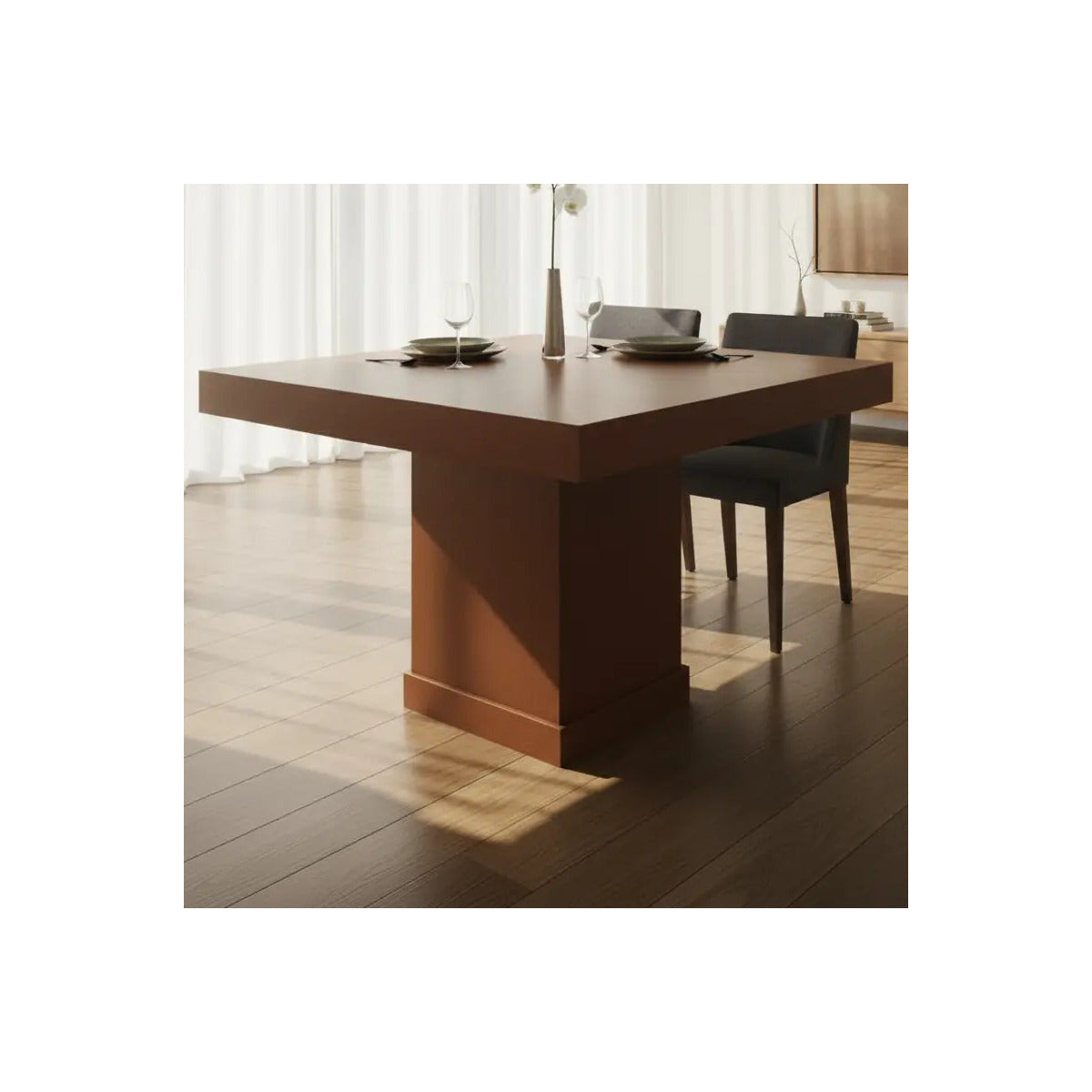 Base y Cubierta para Antecomedor Modelo Latte para 4 Sillas