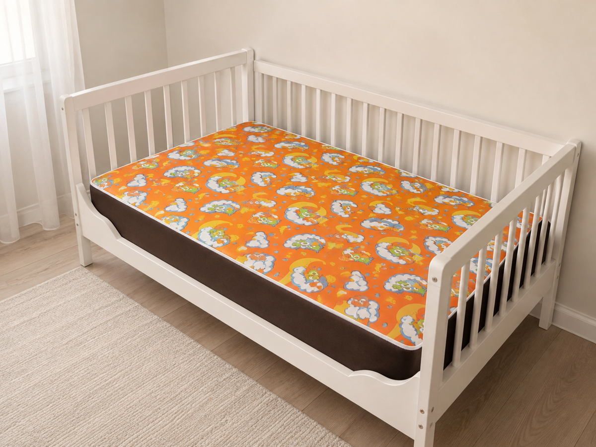 Colchon De Cuna Modelo 95X140 M. Resortes - producto exacto ambientado en su espacio de uso