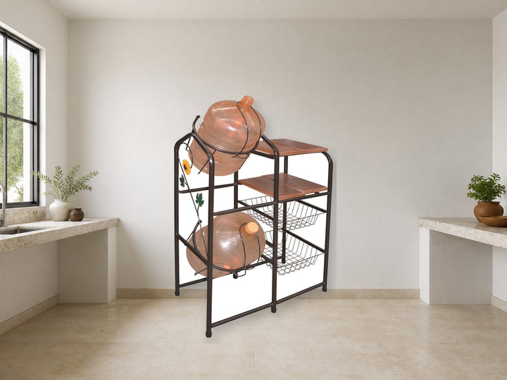 Mueble para Cocina Modelo Doble Garrafon en ambiente de hogar