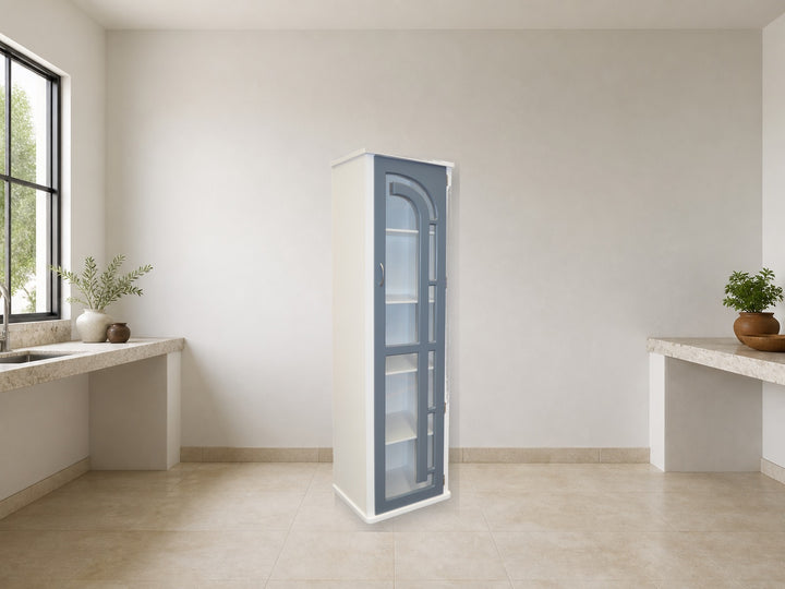 Mueble para Cocina Modelo Colima Chico Gris en ambiente de hogar