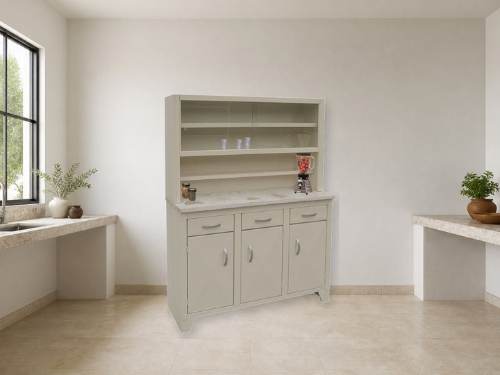 Mueble para Cocina Modelo Cohuxa Almendra en ambiente de hogar