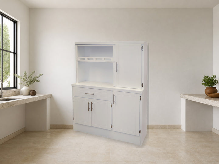 Mueble para Cocina Modelo Ixtla Blanco en ambiente de hogar