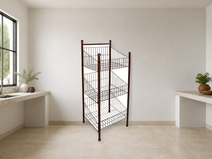 Mueble para Cocina Modelo Verdulero Cafe en ambiente de hogar