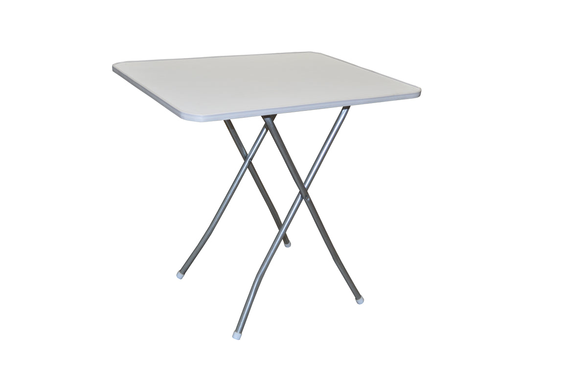 Mesa Plegable Modelo Blanca Pata Galvanizada - vista adicional del producto sobre fondo blanco