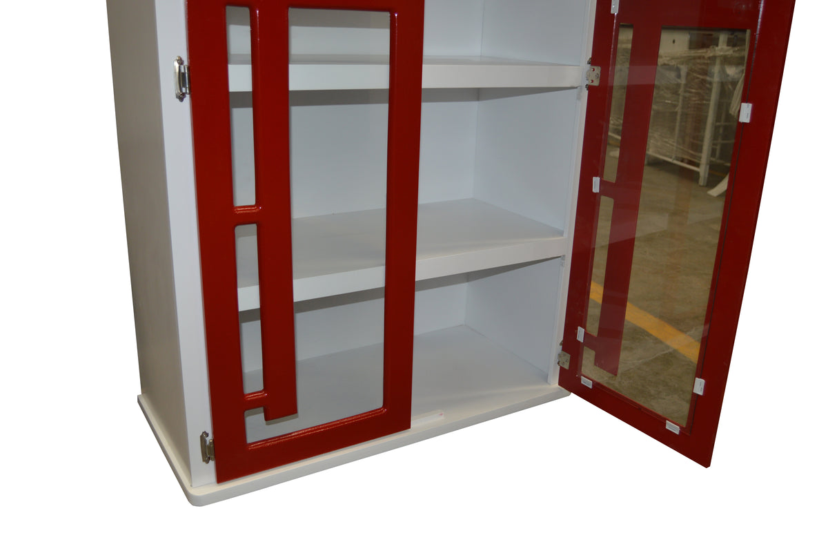 Mueble para Cocina Modelo Colima Grande Rojo - vista adicional del producto sobre fondo blanco