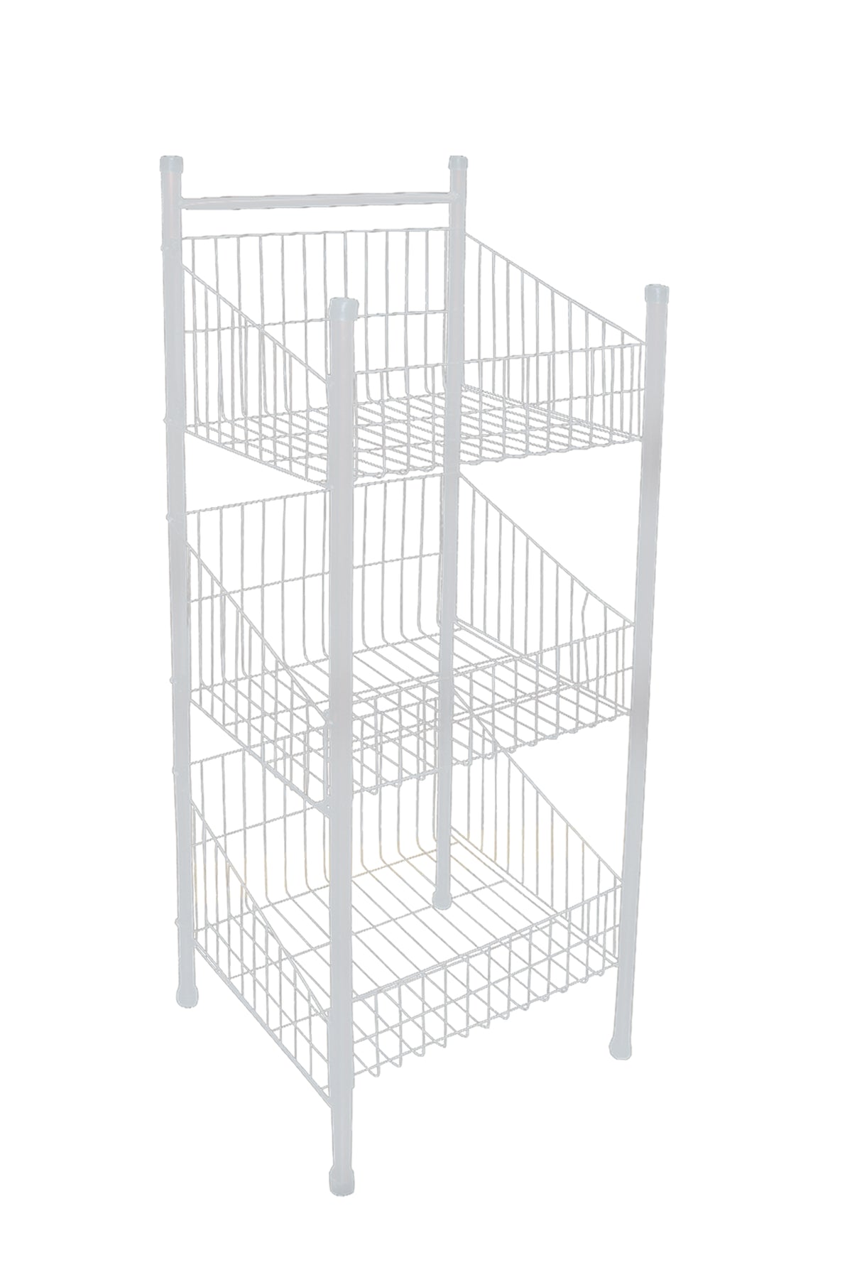 Mueble Para Cocina Modelo Verdulero Blanco - producto exacto sobre fondo blanco