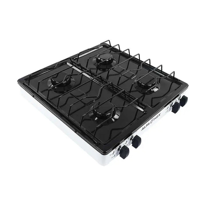Parrilla Alfamex modelo 311S blanca, vista 1