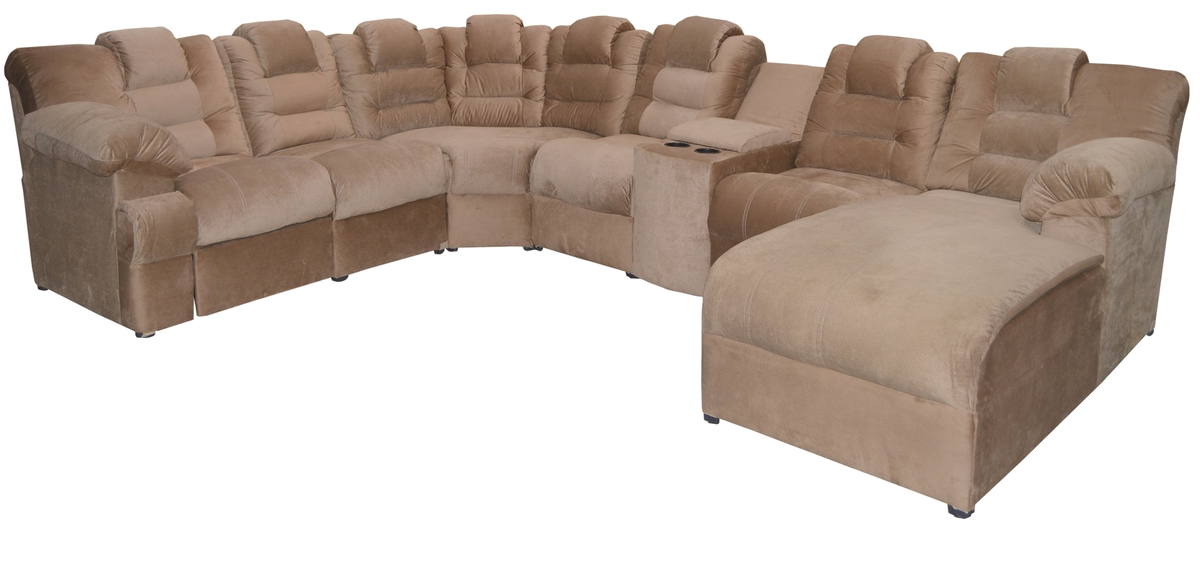 Sala Modelo Renata Chaise Longue - vista completa sobre fondo blanco