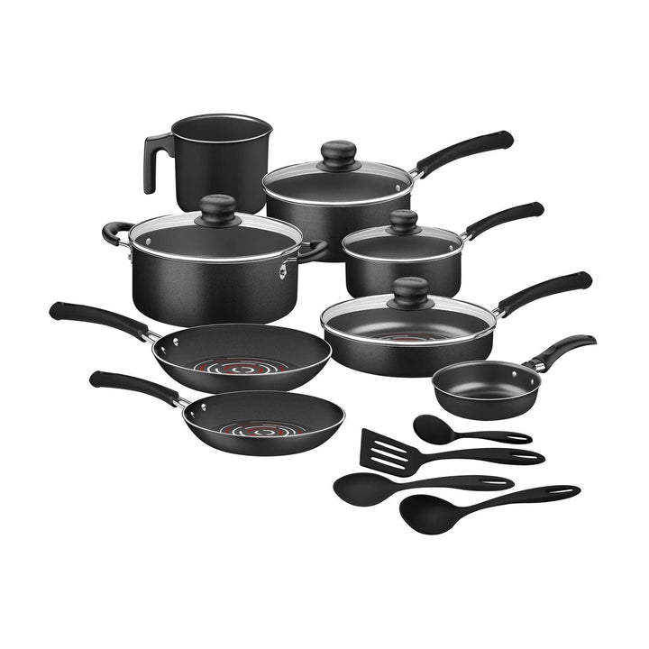 Batería Tramontina NeoCook 16 piezas, color negro - vista 1